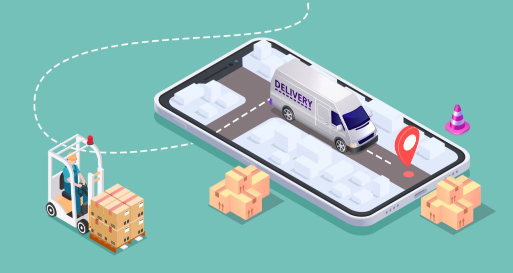 logistics delivery app