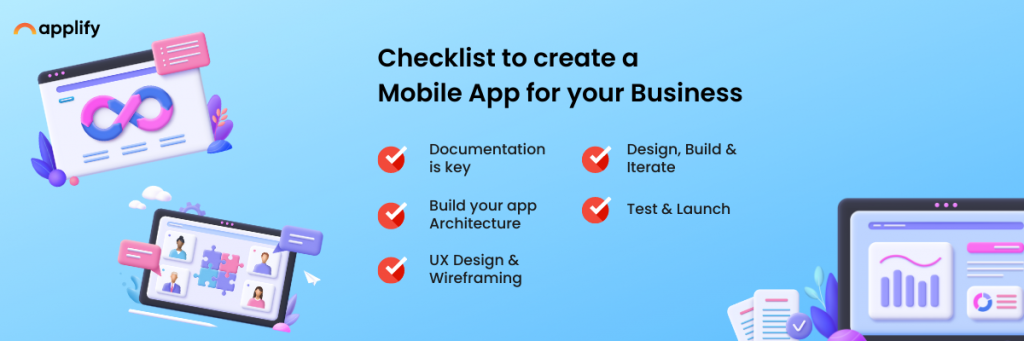 checklist to create a mobile app for your business