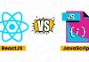 Difference between JavaScript and ReactJS